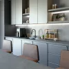 Acél mosogatótálca Nero Italia 78 x 43 cm + szárítókosár + szifon (inox)
