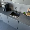 Acél mosogatótálca Nero Italia HS5040 + szárítókosár + szifon