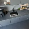 Acél mosogatótálca Nero Italia HS5040 + szárítókosár + szifon