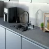 Acél mosogatótálca Nero Italia HS5040 + szárítókosár + szifon