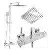Welland Thermo-Pro zuhanyrendszer termosztátos csapteleppel - króm