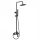 Welland Wall-Pro-4 zuhanyrendszer csapteleppel - fekete