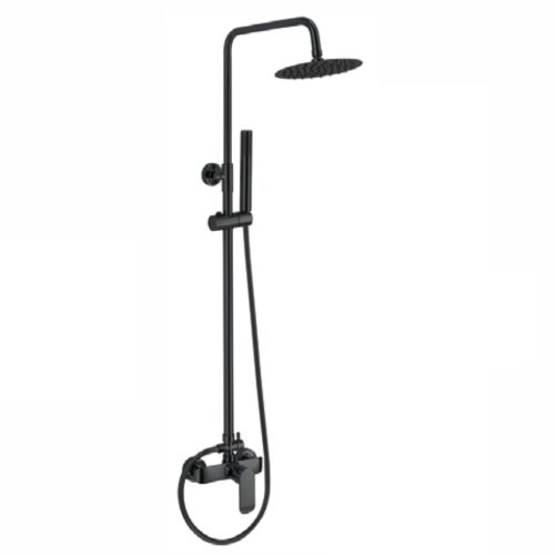 Welland Wall-Pro-4 zuhanyrendszer csapteleppel - fekete