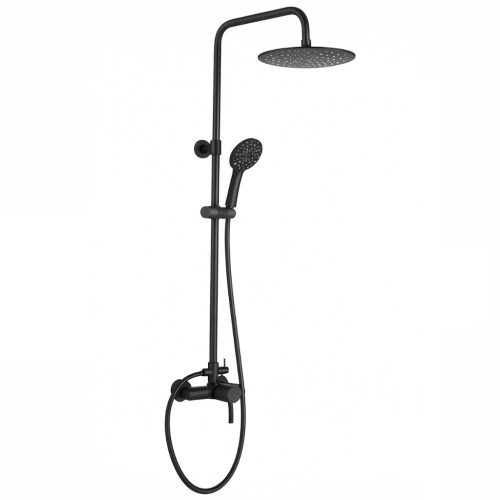 Welland Wall-Pro-5 zuhanyrendszer csapteleppel - fekete