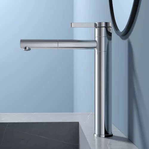 Austler FH-2125 magasított mosdó csaptelep (króm)