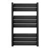 Design radiátor NERO Italia - 50 x 80 cm (fekete)