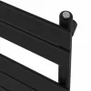 Design radiátor NERO Italia - 50 x 80 cm (fekete)