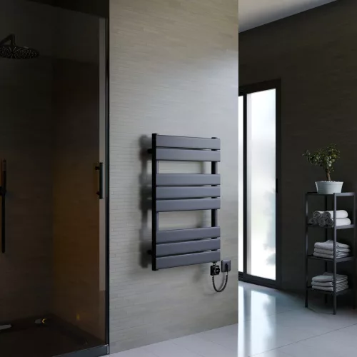 Design radiátor NERO Italia - 50 x 80 cm (fekete)