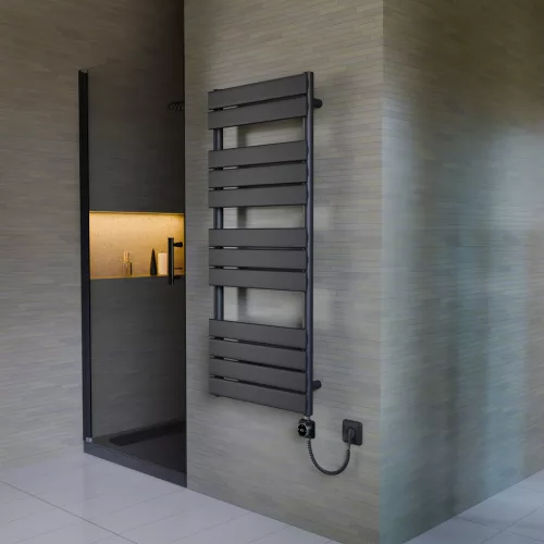 Design radiátor NERO Italia FR01005 - 50 x 120 cm (fekete)