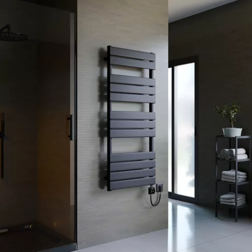 Design radiátor NERO Italia FR01005 - 50 x 120 cm (fekete)