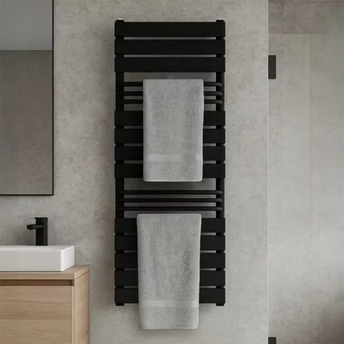 Design radiátor NERO Italia FR03001 - 50 x 129 cm