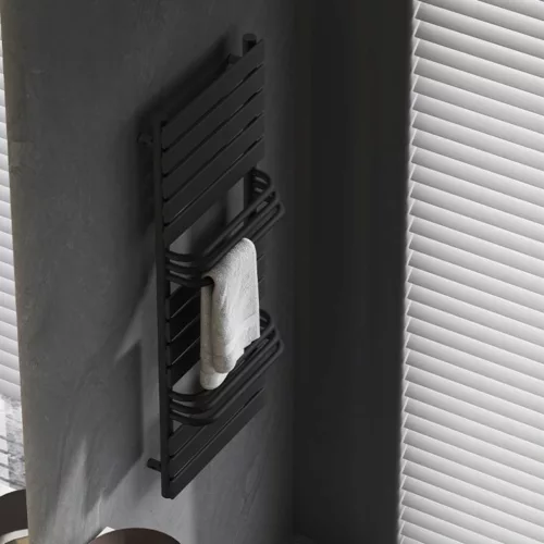 Design radiátor NERO Italia FR03001 - 50 x 129 cm