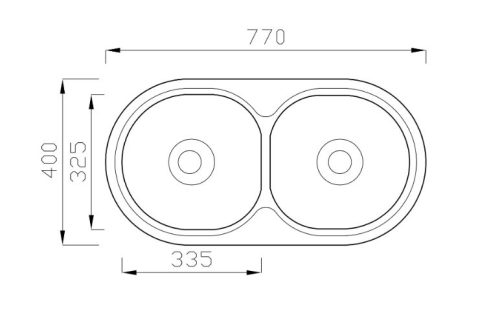 NERO G770-40SZ Gránit Mosogató + dugóemelő (szemcsés szürke)