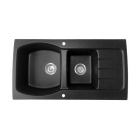 Nero Master Gránit Mosogató  Fekete