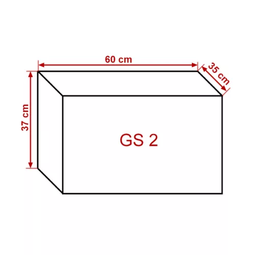 Fürdőszobai faliszekrény - Venezia GS-2