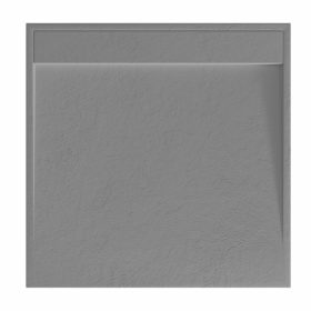 Welland kőhatású zuhanytálca rejtett lefolyóval - szifonnal 100 x 100 cm