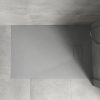 Kőhatású zuhanytálca - 80 x 100 cm - szürke
