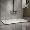Kőhatású zuhanytálca - 80 x 100 cm - fehér