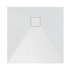 Welland kőhatású zuhanytálca szifonnal 70 x 70 cm - fehér (GT-7070SS)