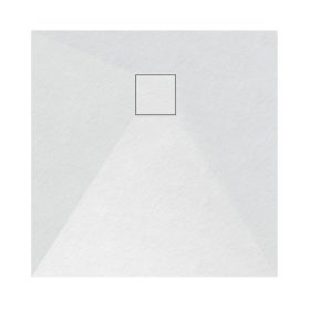   Welland kőhatású zuhanytálca szifonnal 70 x 70 cm - fehér (GT-7070SS)