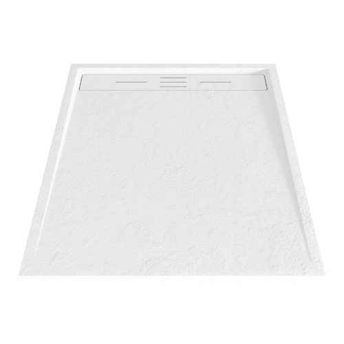 Kőhatású zuhanytálca - 70 x 90 cm - fehér