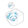 Welland Montana Tornado fali WC csésze + soft-close slim WC ülőke