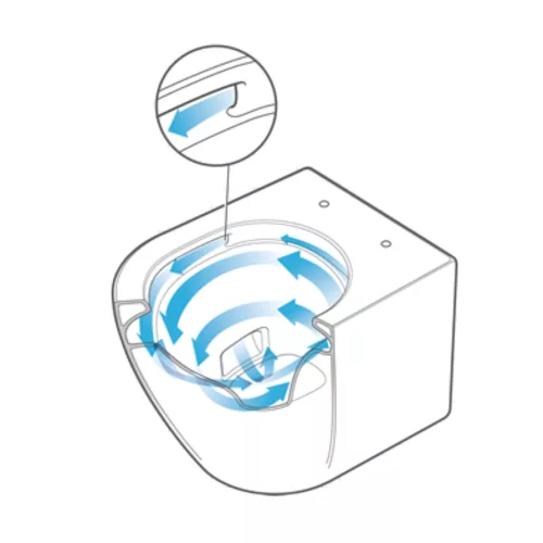 Welland Montana Tornado fali WC csésze + soft-close slim WC ülőke