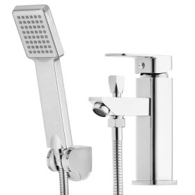   Welland Smart 2in1 mosdó/kád csaptelep + zuhanyrózsa - króm