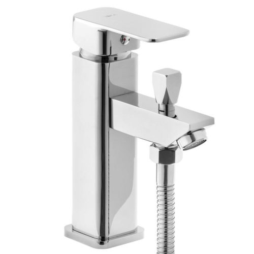 Welland Smart 2in1 mosdó/kád csaptelep + zuhanyrózsa - króm