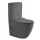 Welland H-7002 Tornado kompakt/monoblokk WC szett + soft-close slim WC ülőke - szürke