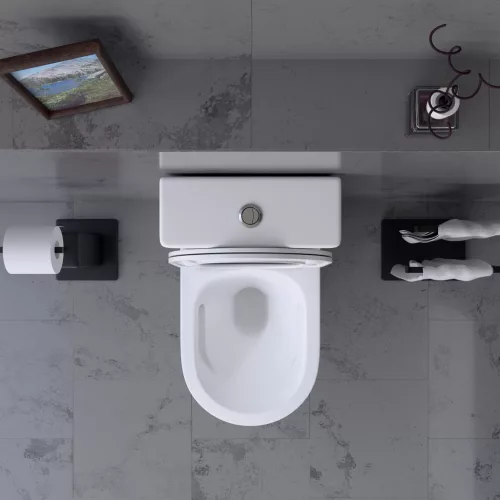 Welland H-7002 Tornado kompakt/monoblokk WC szett + soft-close slim WC ülőke