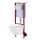 Welland Primo Rimless 4in1 fali WC szett