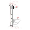 Welland Primo Rimless 4in1 fali WC szett