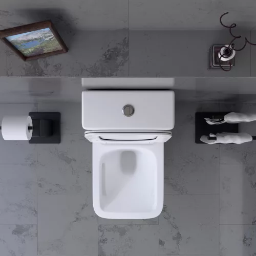 Welland H-7102 Tornado kompakt/monoblokk WC szett + soft-close slim WC ülőke