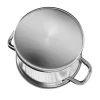Klausberg fazék 7L, Ø22 cm- rozsdamentes acél, edzett üveg fedő (KB-7162)