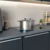 Hannsberg lábos 5.8L - Ø24 cm- rozsdamentes acél - edzett üveg fedő