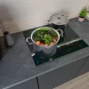 Hannsberg lábos 5.8L - Ø24 cm- rozsdamentes acél - edzett üveg fedő