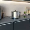 Hannsberg fazék 10L - Ø28 cm- rozsdamentes acél - edzett üveg fedő