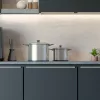 Hannsberg fazék 10L - Ø28 cm- rozsdamentes acél - edzett üveg fedő