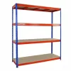 Intenso Heavy-Duty fém polc- 180 x 180 x 60 cm (4 polc)