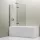 Kádparaván 80 x 140 cm  Welland Classico L5001 - króm profil