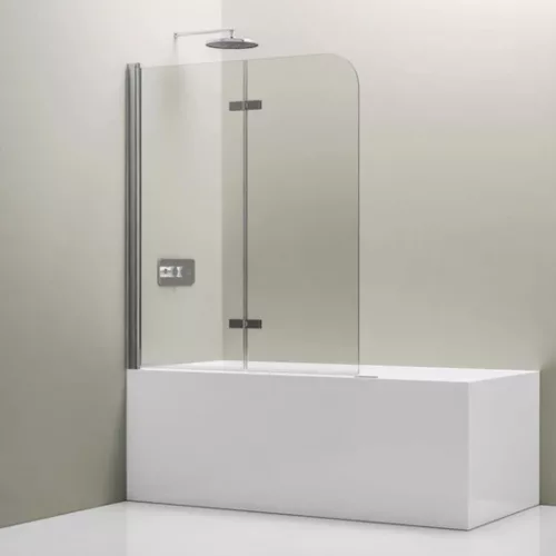 Kádparaván 80 x 140 cm  Welland Classico L5001 - króm profil