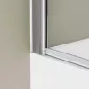 Kádparaván 80 x 140 cm  Welland Classico L5001 - króm profil
