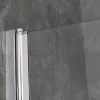 Kádparaván 80 x 140 cm  Welland Classico L5001 - króm profil