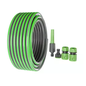  Intenso extra erős 3 rétegű kerti locsolótömlő + szerelvények - 50 m (1/2")