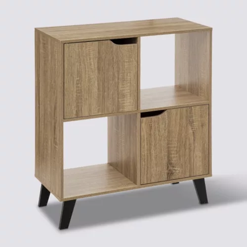Intenso Compact komód 2 polc / 2 ajtó - 68 cm - sonoma tölgy