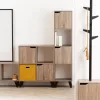Intenso Compact komód 2 polc / 2 ajtó - 68 cm - sonoma tölgy