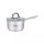 Klausberg Premium szószosedény 2.6L, Ø18 cm- rozsdamentes acél, edzett üveg fedő (KB-7134)