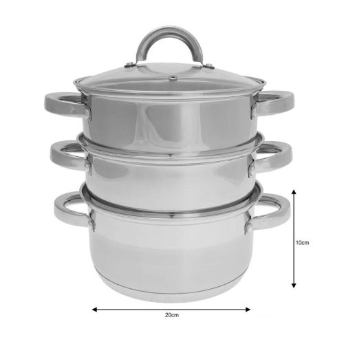 Klausberg 4 részes pároló edény készlet Ø20cm - 3.1L (KB-7139)