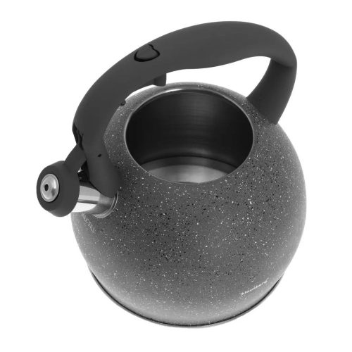 Klausberg teáskanna 3 literes kapacitással. Magas minőségű rozsdamentes acél, szürke szín